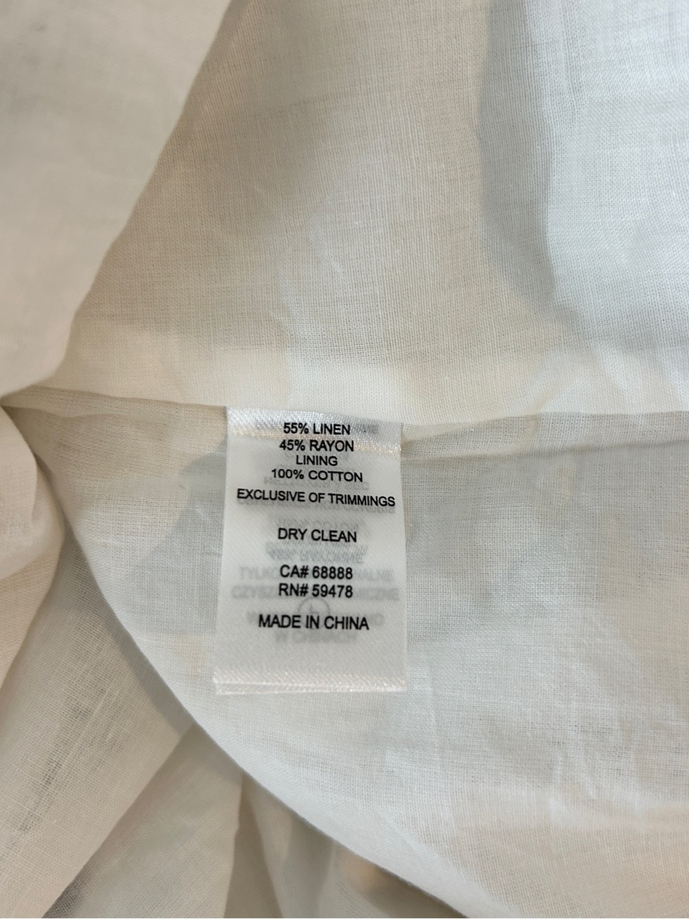 Caroline Constas White Midi Skirt with Blue Embroidery - Picture 5 of 5